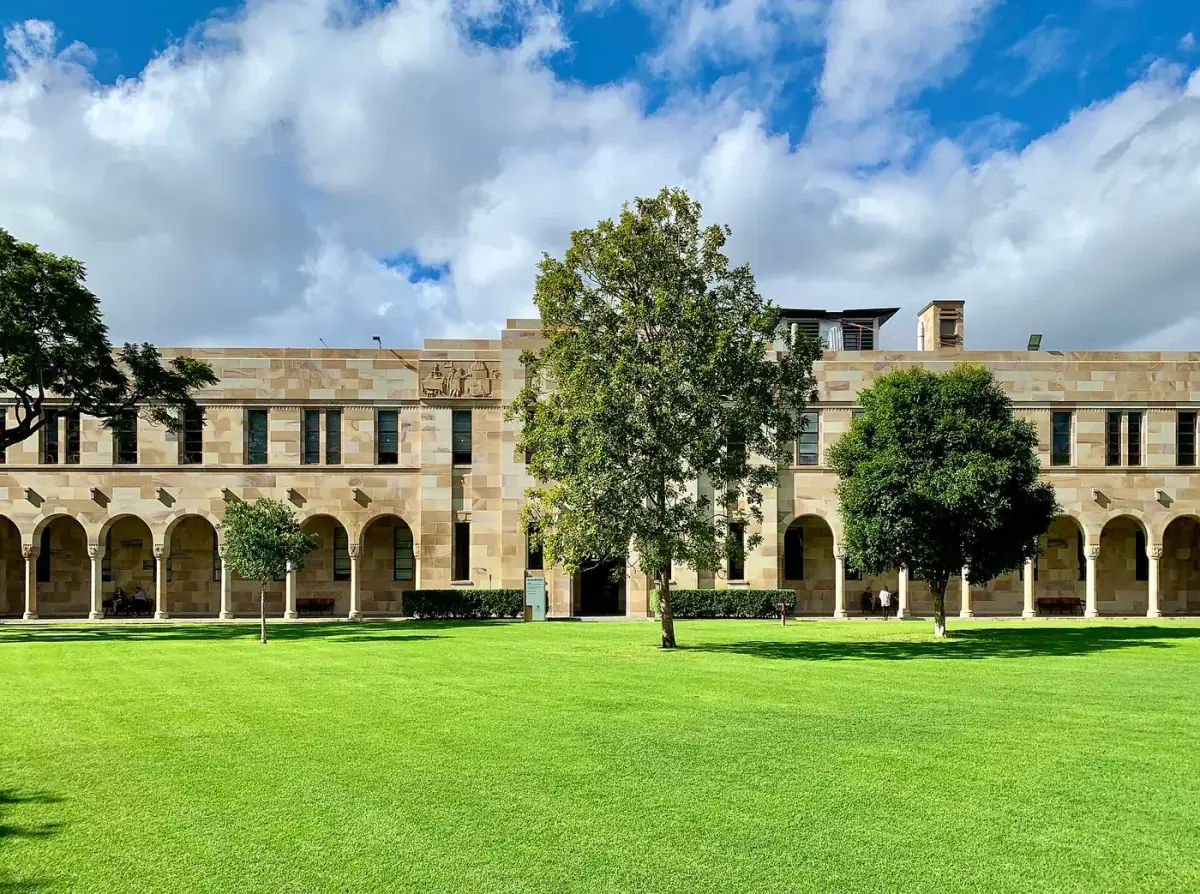 University campus in Brisbane, Adelaide, or Perth