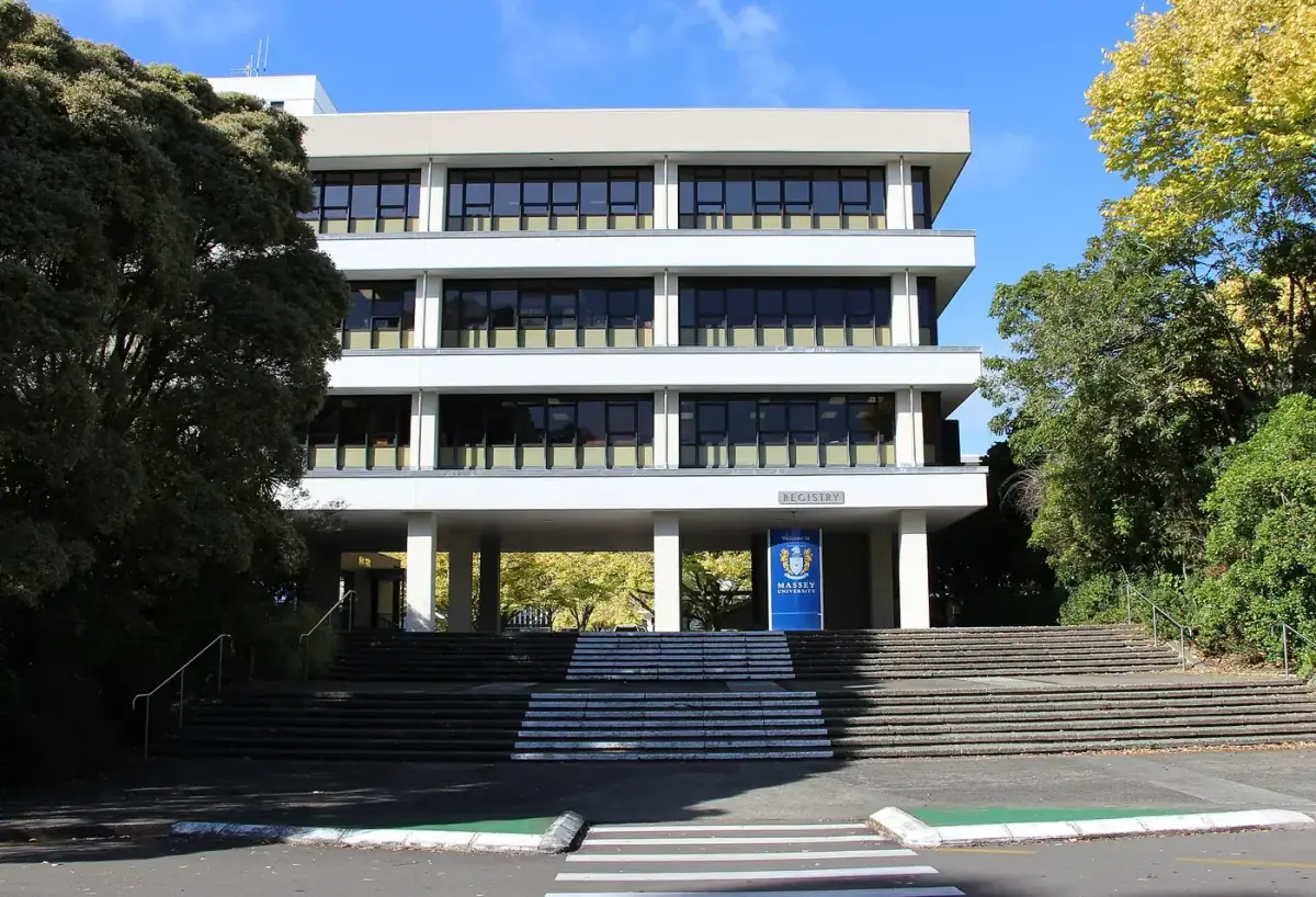 University campus in a smaller New Zealand city